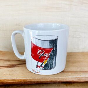 Andy Warhol Block POP Pepper Pot Soup Can Campbells Soup Coffee Mug NEW‎